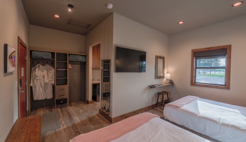 Habitación, 2 camas de matrimonio