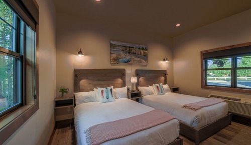 Habitación, 2 camas de matrimonio