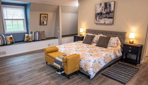 Suite de lujo, 1 cama de matrimonio grande, vistas al lago
