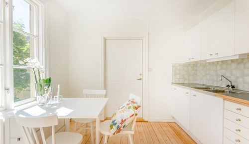 Apartamento, vistas al jardín