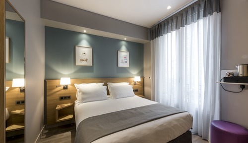 Habitación estándar doble, vistas al jardín