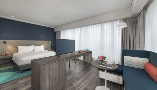 Suite, 1 cama de matrimonio grande (Additional Living Area)