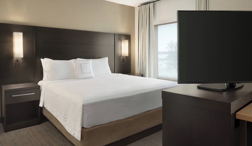Estudio, 1 cama de matrimonio grande con sofá cama, vistas a la ciudad