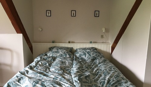 Habitación doble, baño privado