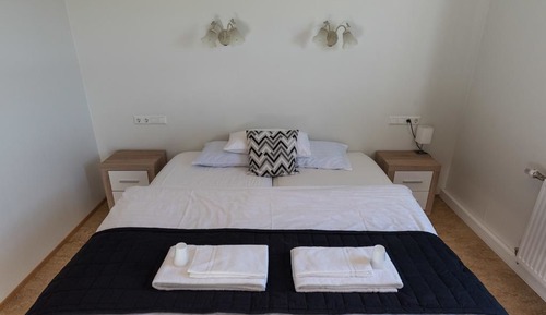 Habitación estándar doble, baño privado