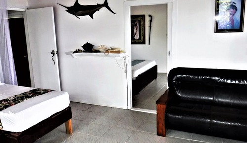 Suite familiar, 2 habitaciones, 2 baños, vistas al mar