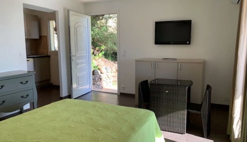 Apartamento junior, balcón, vistas al mar