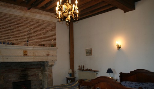 Habitación cuádruple familiar, 2 camas de matrimonio, vistas al jardín