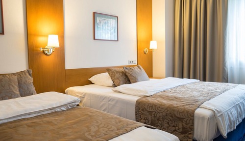 Habitación con 1 cama doble o 2 individuales