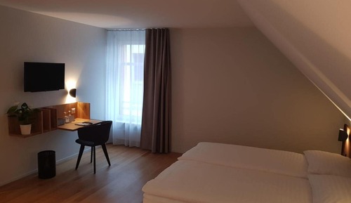 Habitación de diseño con 1 cama doble o 2 individuales