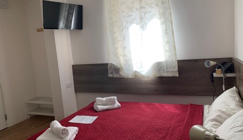 Habitación estándar doble, accesible en silla de ruedas