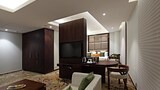 Luxury Suite, 1 King Bed, Smoking, Bathtub
