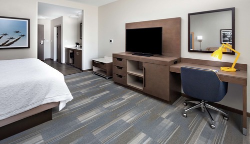 Suite, 1 cama de matrimonio grande, accesible para personas con discapacidad (Hearing)