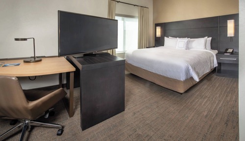 Estudio, 1 cama de matrimonio grande con sofá cama (Hearing Accessible)