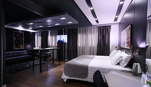 Habitación presidencial doble, 1 cama de matrimonio grande, no fumadores