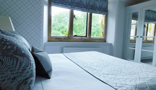 Habitación clásica doble, 1 cama doble, vistas al jardín