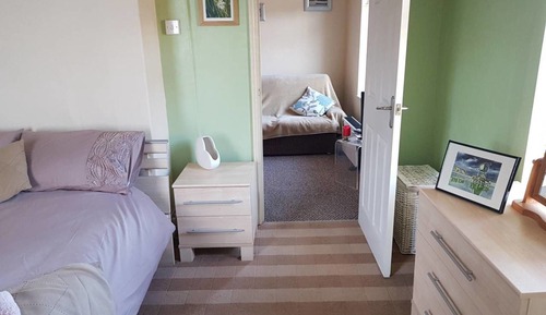Apartamento, 1 cama de matrimonio grande con sofá cama