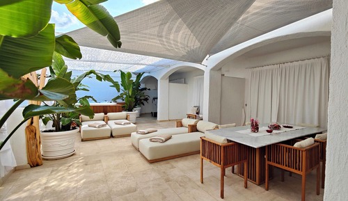 Suite estudio Royal, 1 cama de matrimonio grande con sofá cama, vistas a la piscina