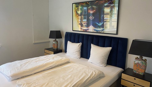 Apartamento City, 1 cama de matrimonio con sofá cama, vistas a la ciudad