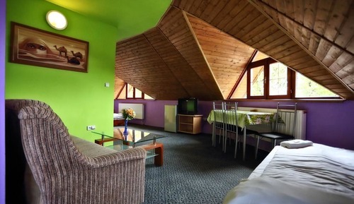 Habitación familiar, varias camas
