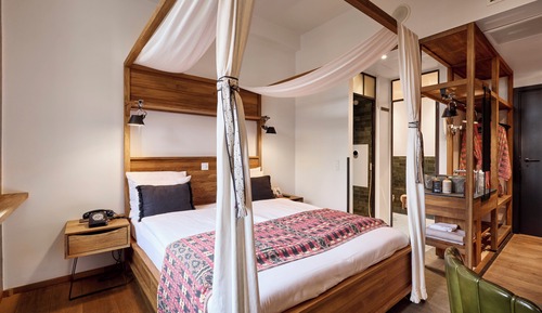 Habitación estándar doble, 1 cama de matrimonio, no fumadores, Servicio de limpieza