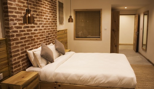 Habitación Deluxe con 1 cama doble o 2 individuales, 1 cama de matrimonio, vistas a la montaña