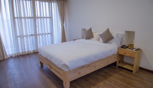 Apartamento familiar, 2 habitaciones, cocina, vistas a la montaña