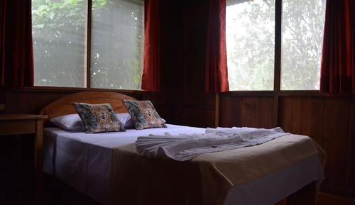Habitación básica doble, baño privado
