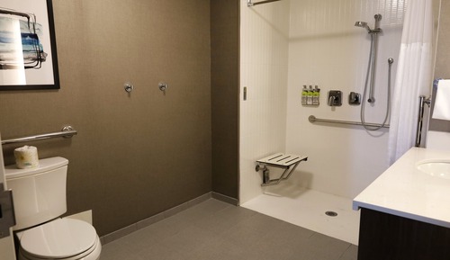 Suite, 1 habitación, ducha adaptada, cocina (Communications Accessible)