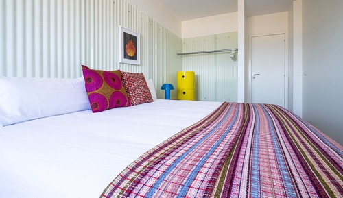 Dúplex, 2 habitaciones, balcón, vistas al patio (4 Adults)