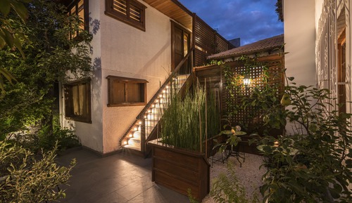 Habitación doble, vistas al jardín