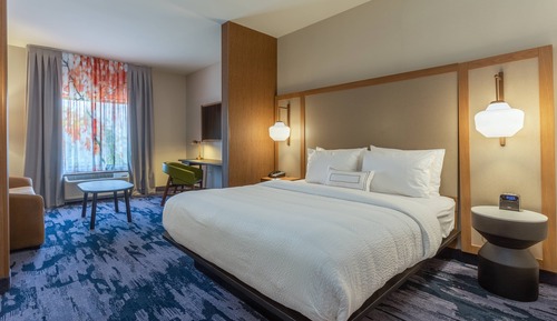 Suite, 1 cama de matrimonio grande con sofá cama