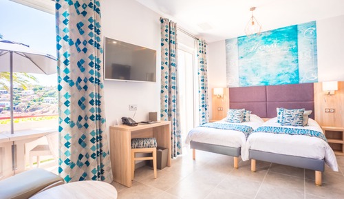 Estudio Deluxe, vistas al mar