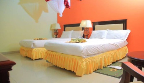 Habitación Deluxe doble, vistas parciales al lago