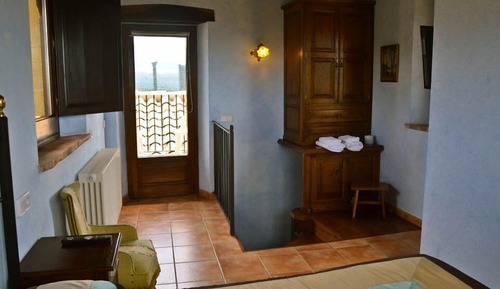 Habitación doble, baño privado (Rosa del Vents)