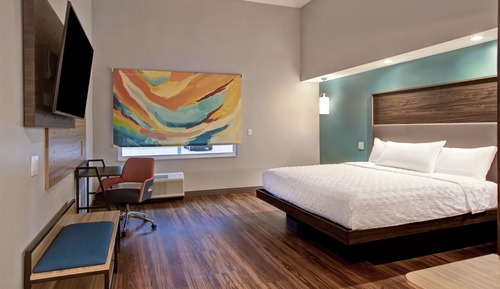Habitación, 1 cama de matrimonio grande, accesible para personas con discapacidad, bañera (Hearing)