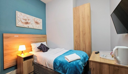 Habitación individual estándar, 1 cama individual, no fumadores, baño privado