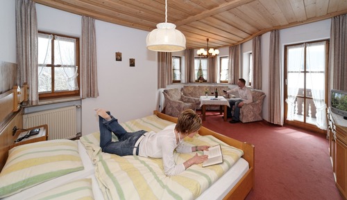 Habitación doble, balcón