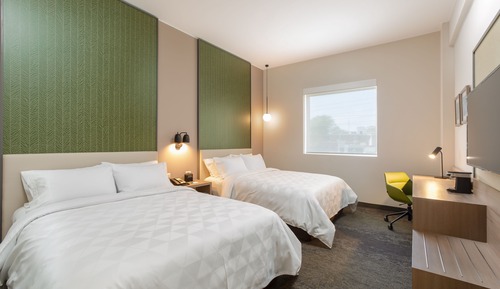 Habitación estándar, 2 camas de matrimonio