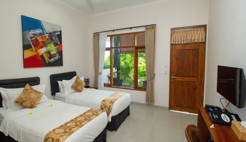 Deluxe Twin Bungalow Room with Garden View