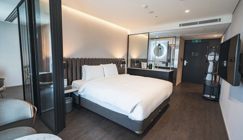 Habitación estándar doble, vistas a la ciudad