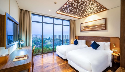 Suite, 3 habitaciones, no fumadores, balcón (Living Room;Presidential)
