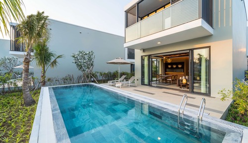 Villa Deluxe, 3 habitaciones, no fumadores, cocina (Living Room)