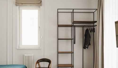 Habitación estándar doble, 1 cama de matrimonio, no fumadores, vistas al patio (Forma)