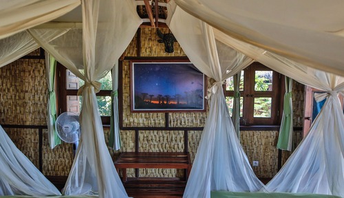 Bungalow Confort, 2 camas individuales, no fumadores