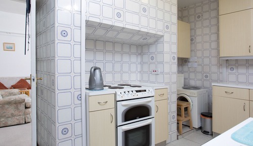 Apartamento, baño privado, vistas al patio (1B)