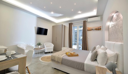 Estudio Deluxe, 1 cama de matrimonio grande, no fumadores