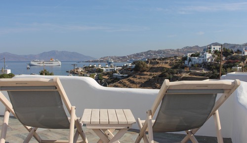 Suite estudio superior, vistas al mar