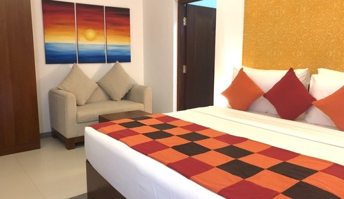 Habitación Deluxe doble, 1 cama de matrimonio grande, accesible para personas con discapacidad