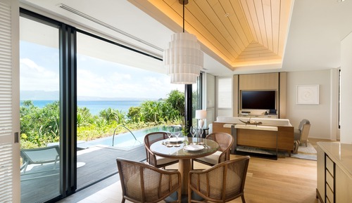 Habitación, no fumadores, acceso al Business Lounge (Cliff Villa with private pool)